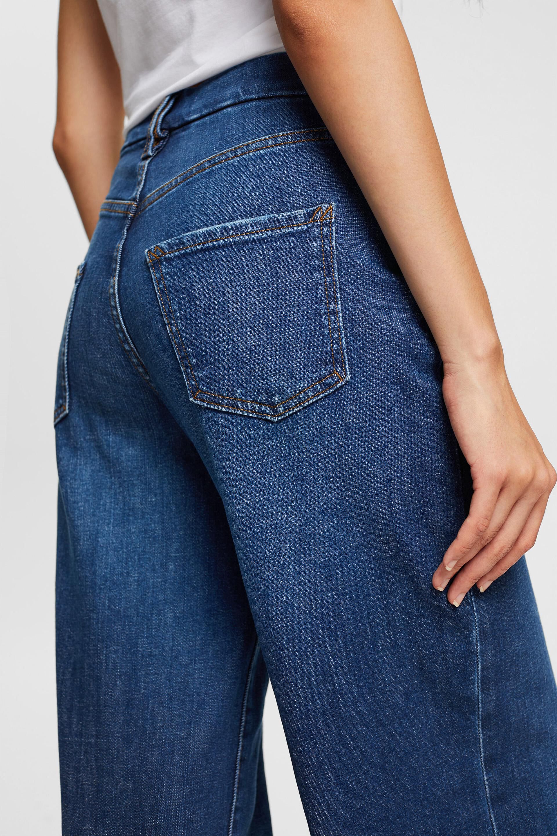 Jean à jambes larges