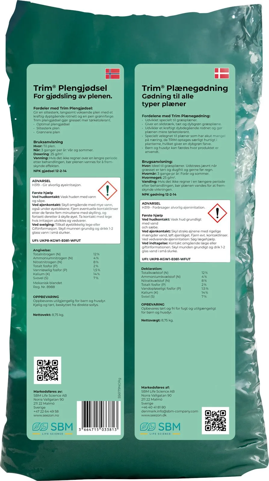 Trim® Plænegødning - 8,75kg