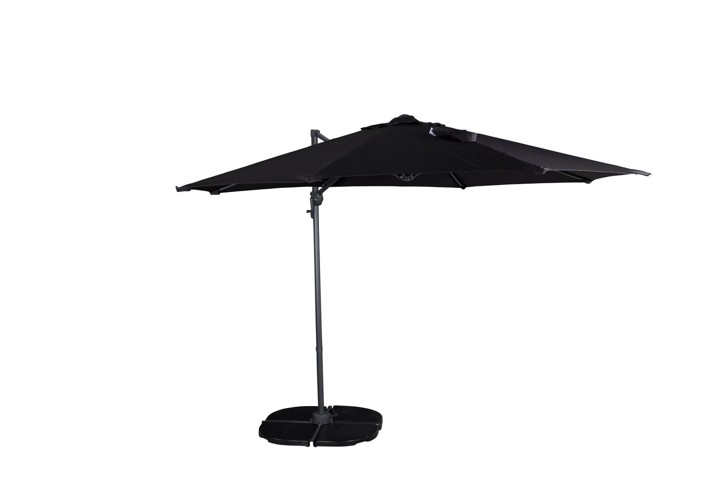 FjÃ´rd - Parasol Zwart 3m - Leeds