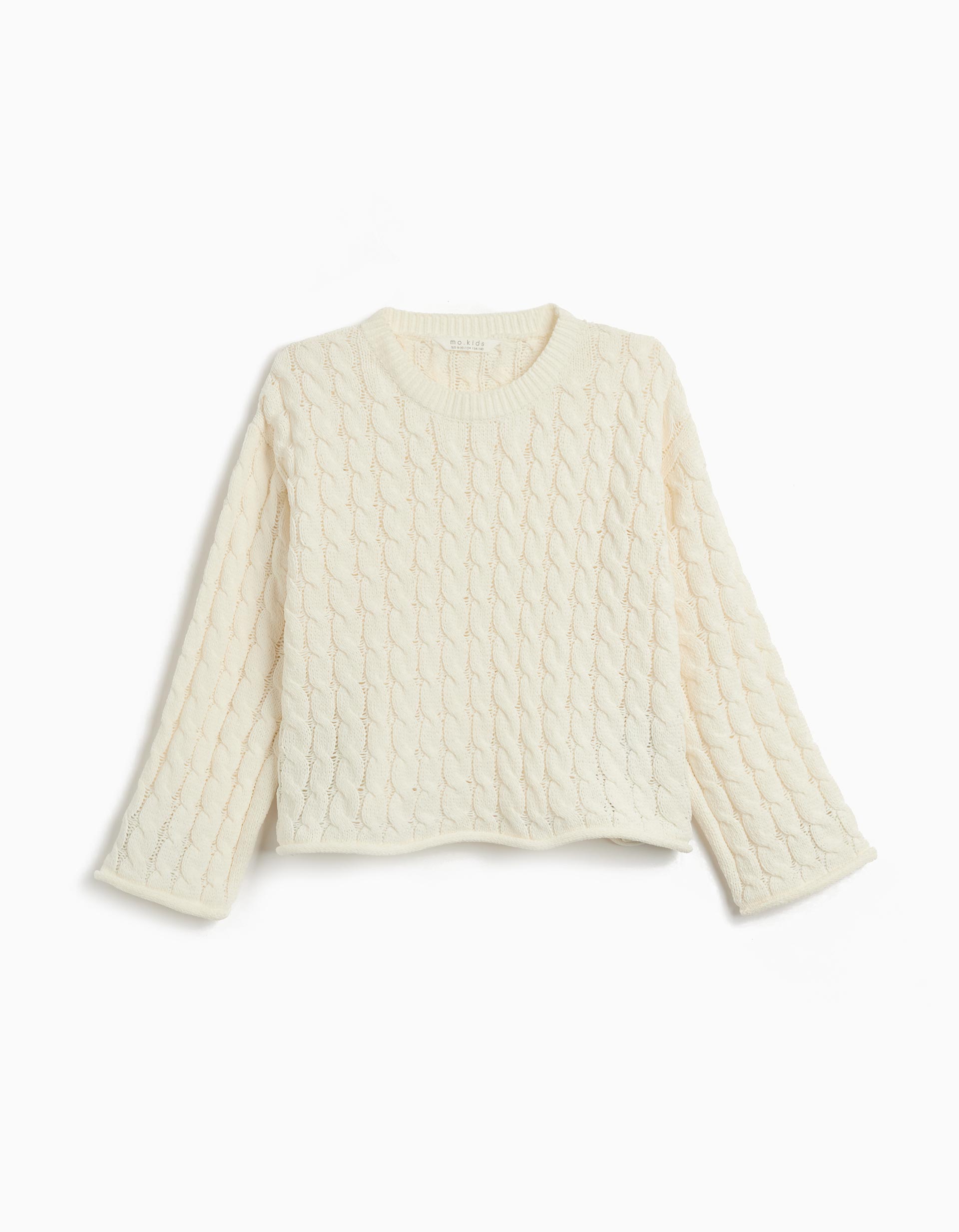 Camisola de Malha, Menina, Branco