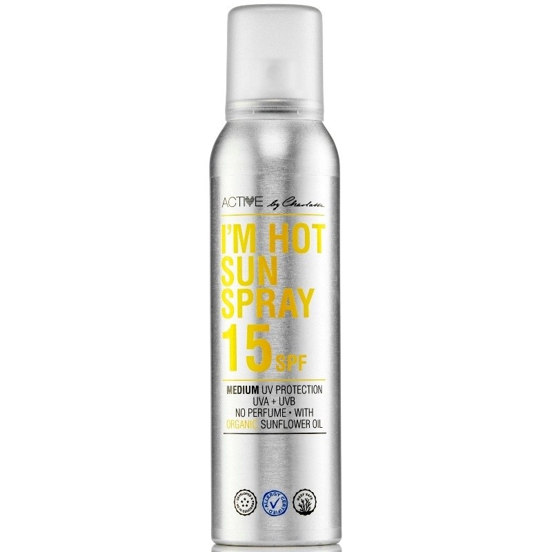 Active By Charlotte - I'M Hot Sun Spray SPF 15 150 ml - Solcreme