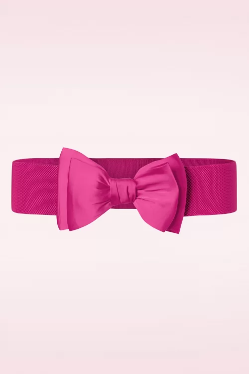 Banned Retro Bella strikriem in roze
