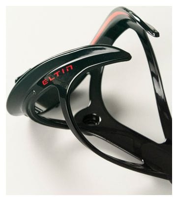 Porte-bidon Nerve - Fibre Noir et Rouge