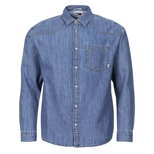 Tommy Jeans - TJM RLX WESTERN DENIM SHIRT - Jean