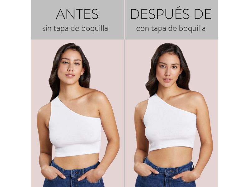 Parsa Beauty Silikon Lift up Nippel Pads nude 2 Stück Unsichtbarer Halt für jedes Outfit