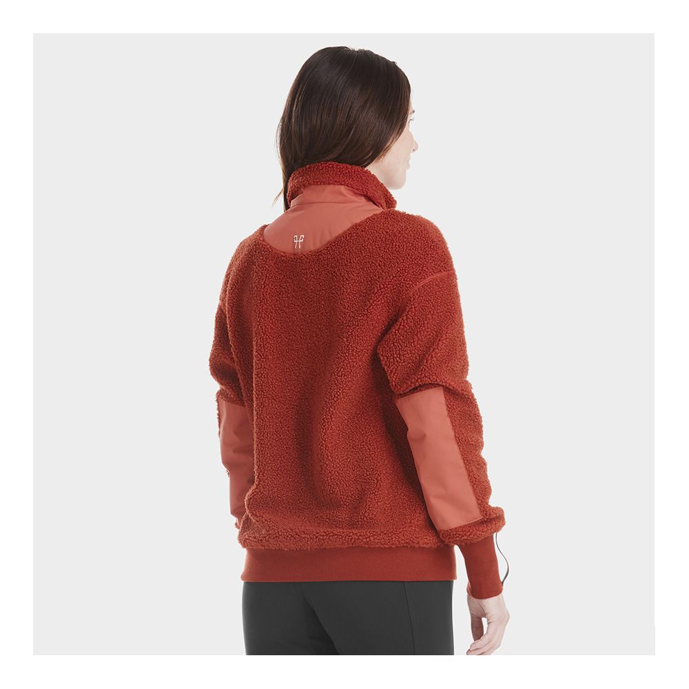 Horse Pilot SHERPA - Polaire Femme terracotta
