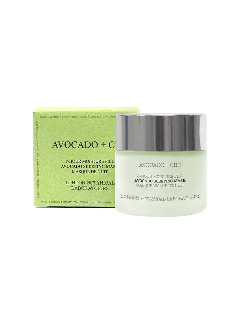 Avocado + CBD | Avocado Night Mask with 8-Hour Hydration 50ml