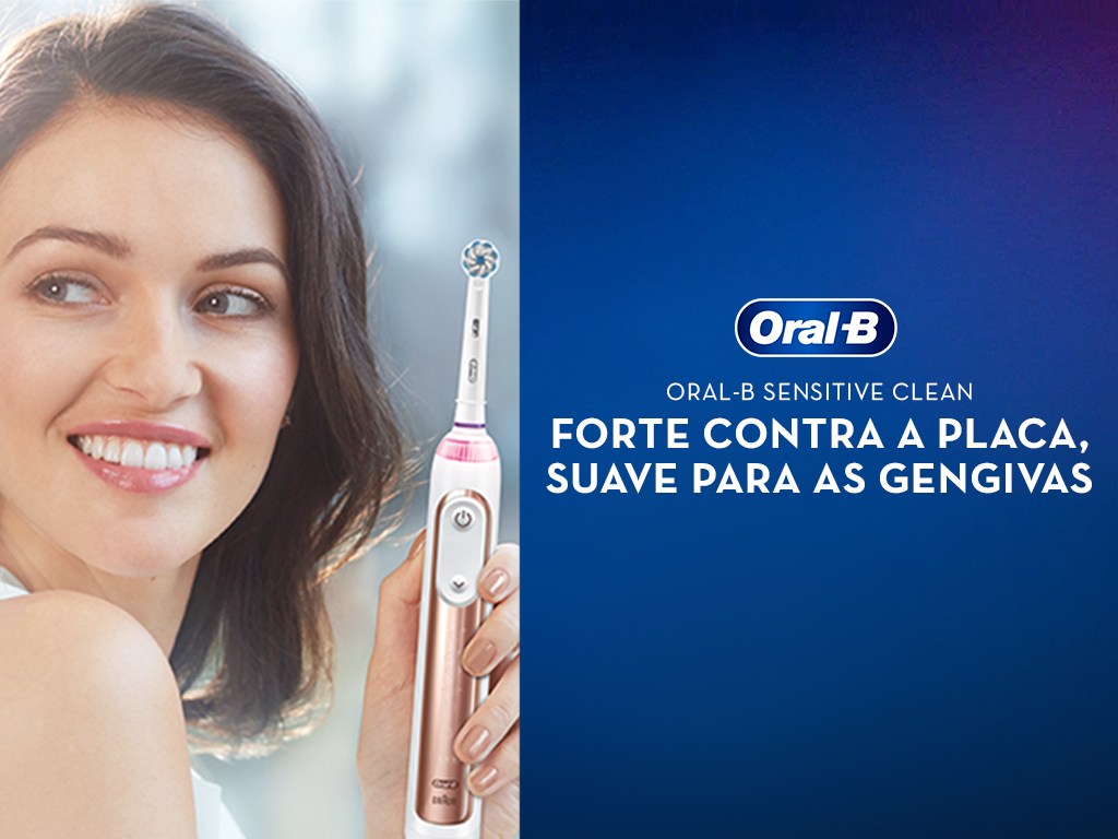 RECARGA ORAL B ESCOVA ELÉCTRICA SENSITIVE 4UN