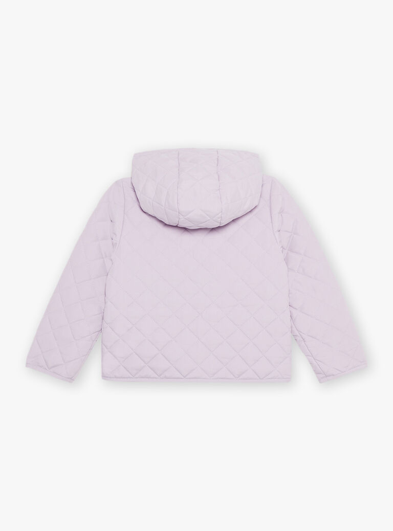 Veste mauve réversible