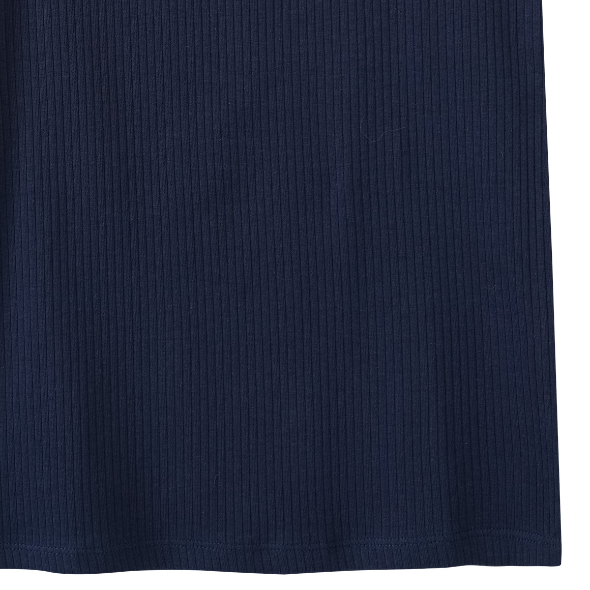 Topolino Mädchen T-Shirt mit Ripp-Struktur dunkelblau