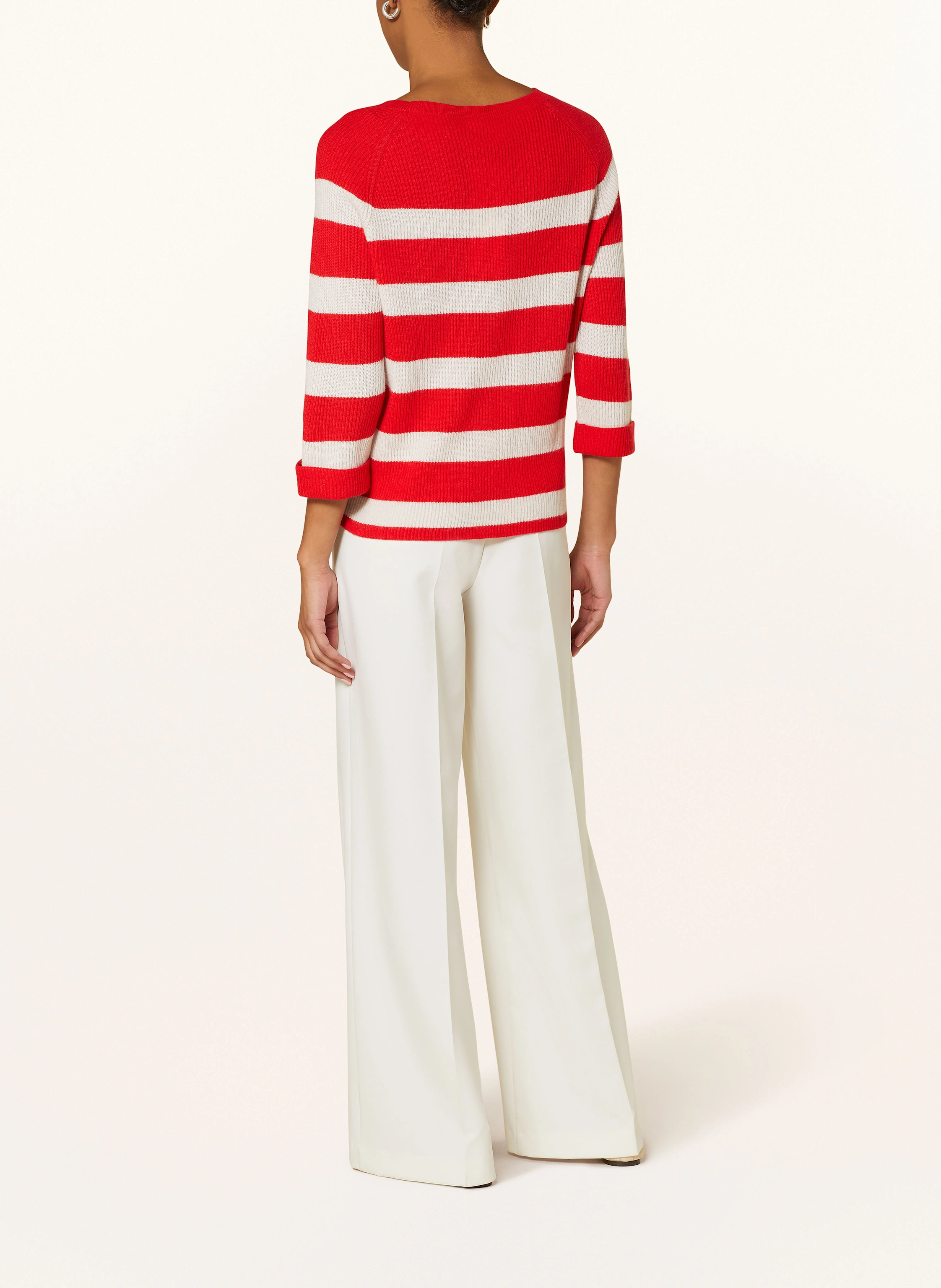 darling harbour Cashmere-Pullover mit 3/4-Arm