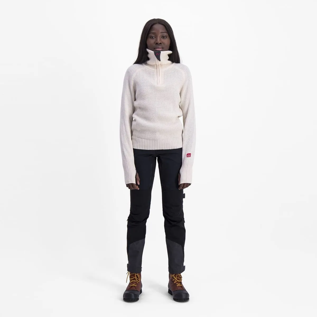 Ulvang Unisex Rav Sweater With Zip Vanilla