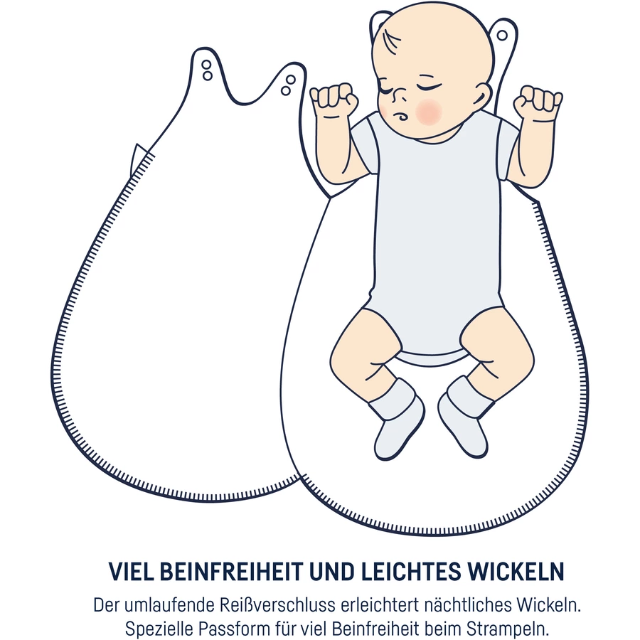 JULIUS ZÖLLNER Schlafsack blau
