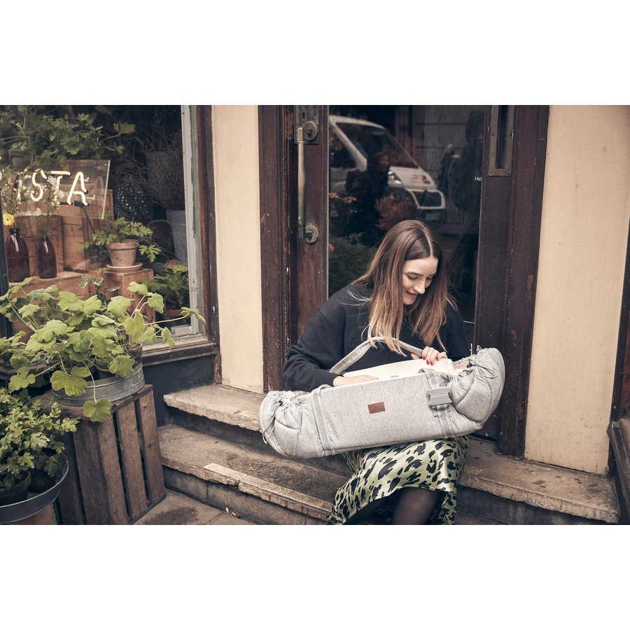 Najell Baby Tragetasche SleepCarrier 2 Morning Grey