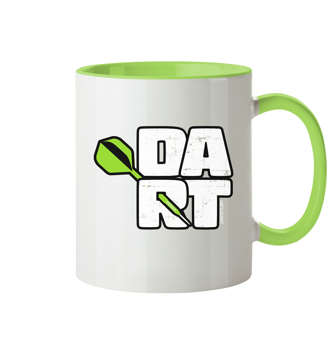DartSturm - Dart - Tasse zweifarbig