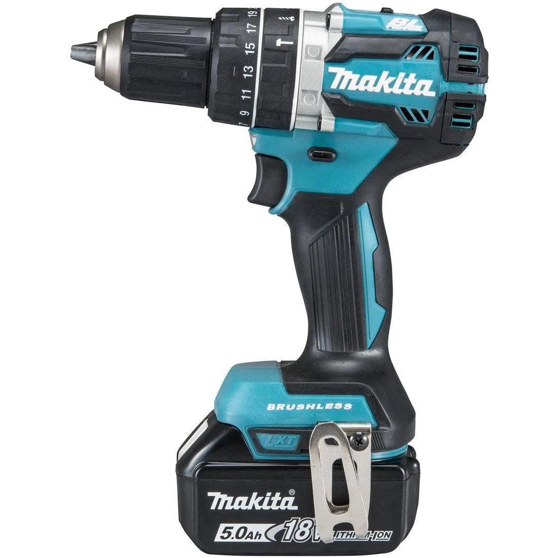 Makita DHP484RTJ Accu klop-/schroefboormachine 18V 5.0Ah in Mbox