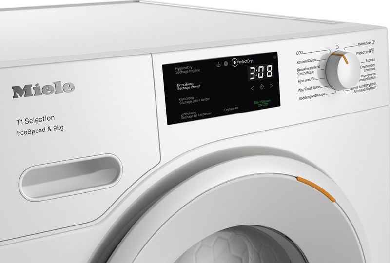 Miele TSD 643 WP EcoSpeed & Wash2Dry - Droogkast - 9 kg