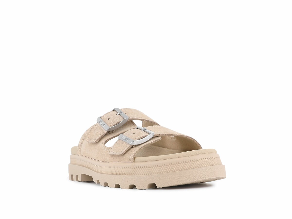 PALLADIUM<br>Mules Dunelite Riviera com tira dupla