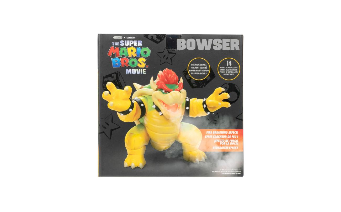 Super Mario Movie Fire Breathing Bowser