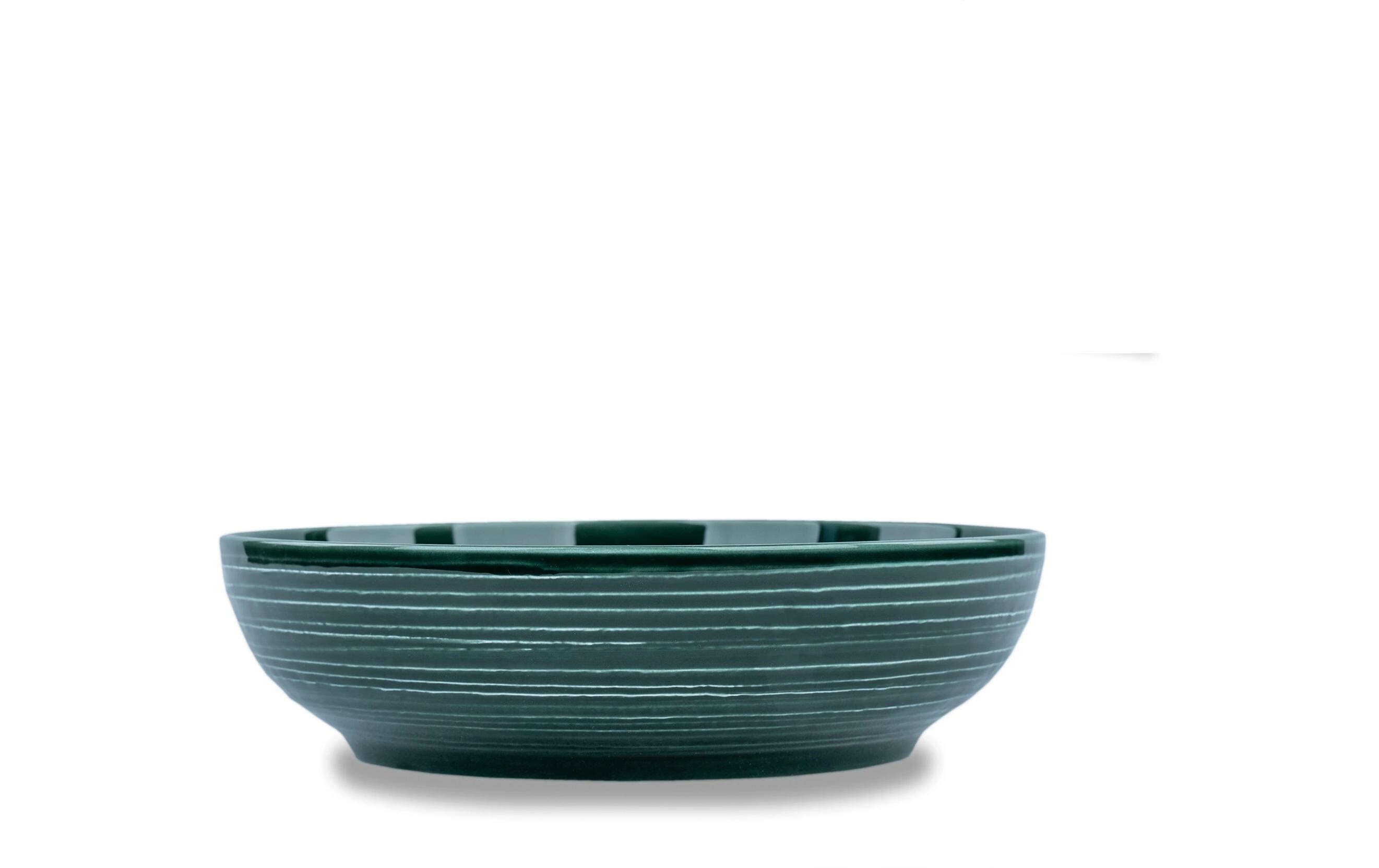 Magnet-Food-Bowl DunkelgrünStabile Outdoor-Schale für unterwegs