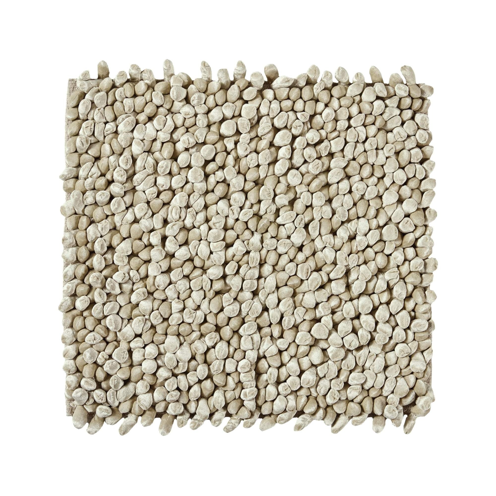 Rocca Badmat Linen | 60 x 60 cm | Beige | Katoen | Polyester