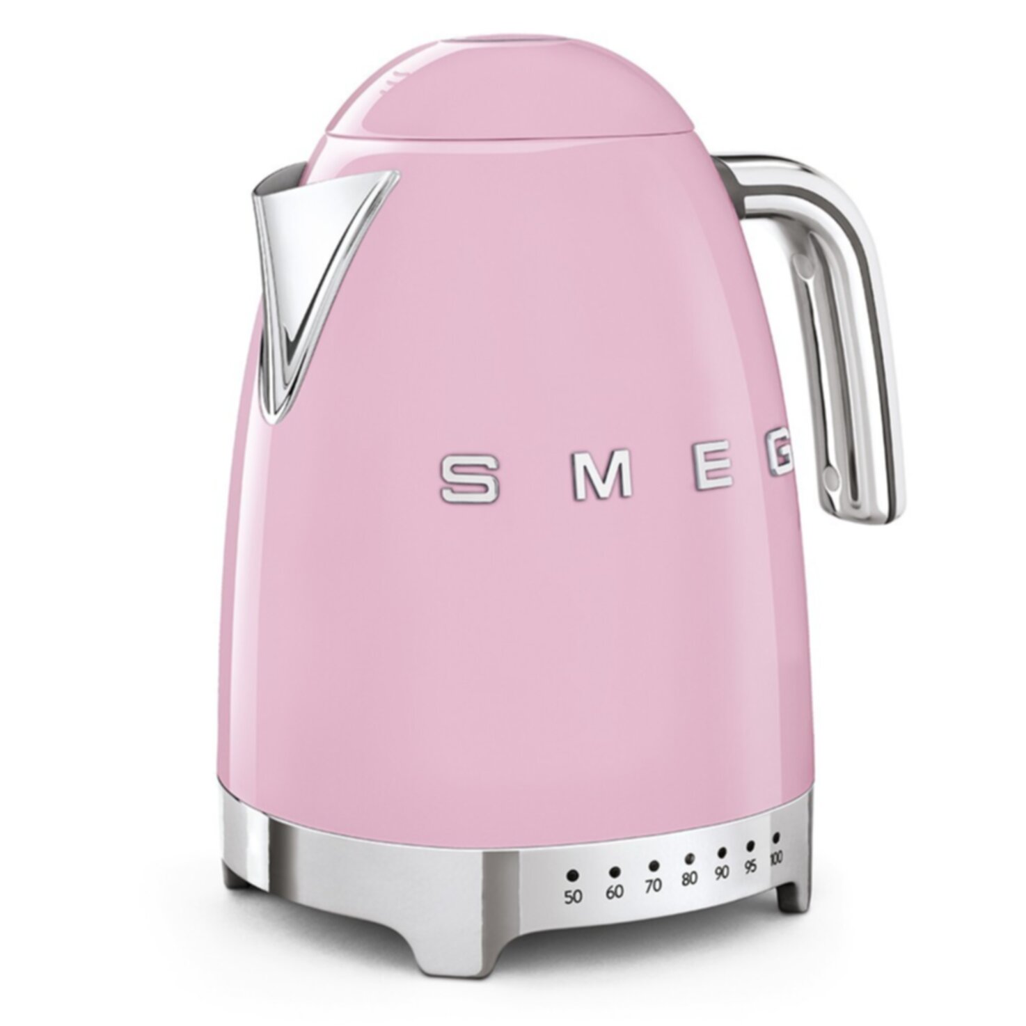 Smeg Wasserkocher KLF04PKEU mit Temperaturkontrolle Cadillac Pink