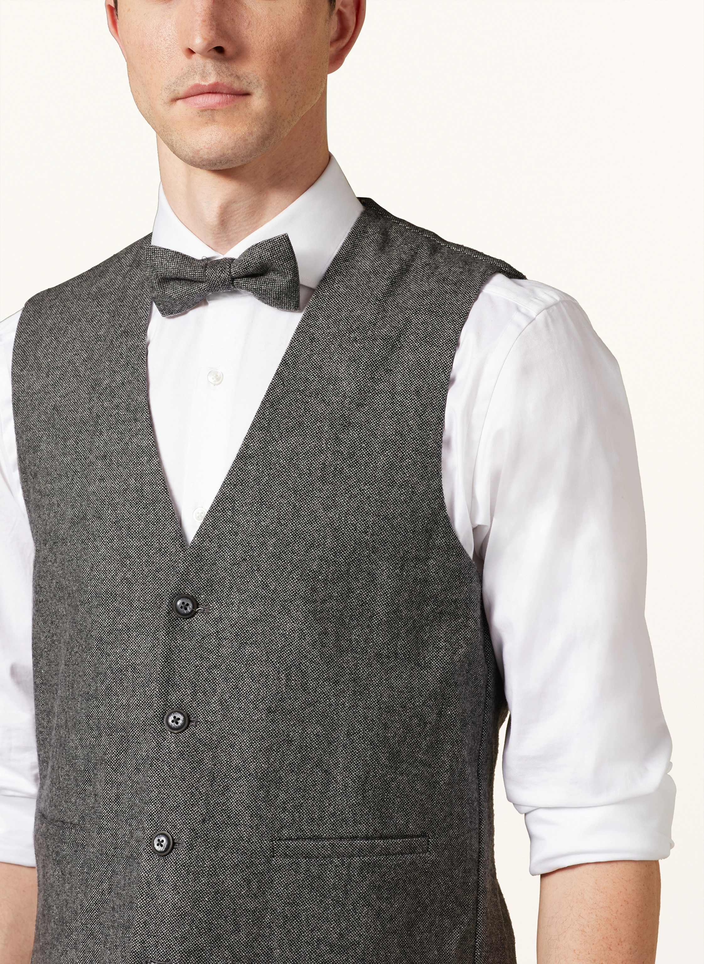Prince BOWTIE Set: Anzugweste, Fliege und Einstecktuch