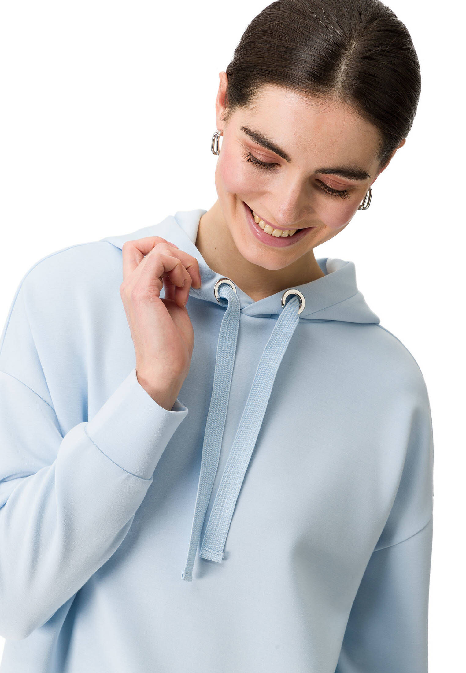 zero| Damen Sweatshirt mit Bändern