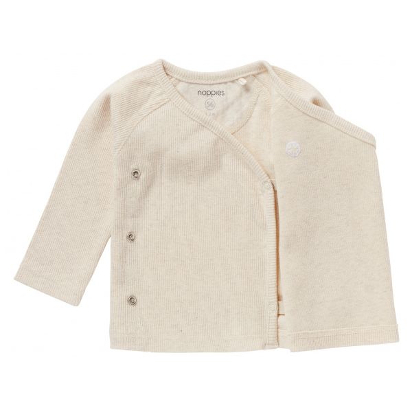 Noppies Rib Nanyuki Shirt Taupe Melange Mt. 44