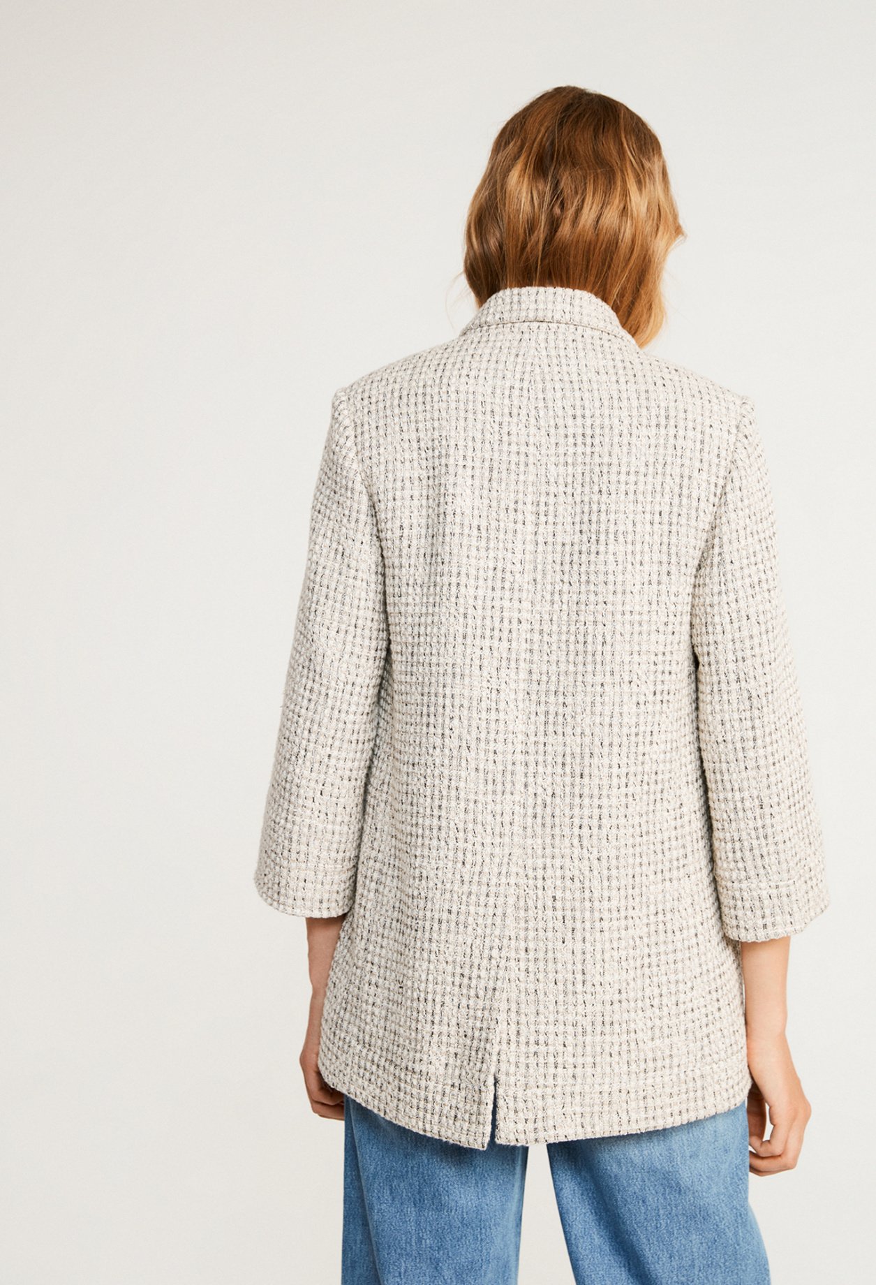 Veste &agrave; carreaux