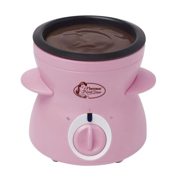 Bestron Chocolate fondue DCM043P Rosa - 25W