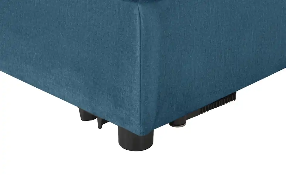 Element Branna Blau Samt Ecke
