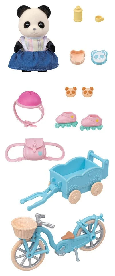 Sylvanian Families - Cykel og Rulleskøjte legesæt med figur (5652)