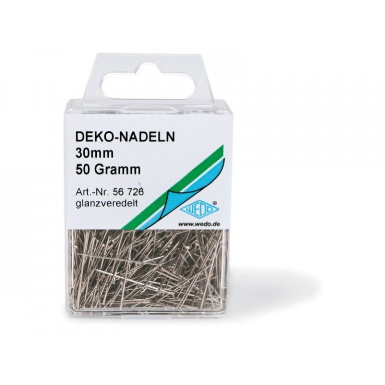 Deko-Stecknadel, Eisen/Stahl