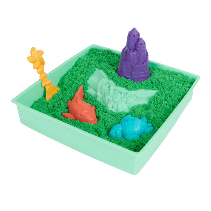 Kinectic Sand Box Groen Speelset