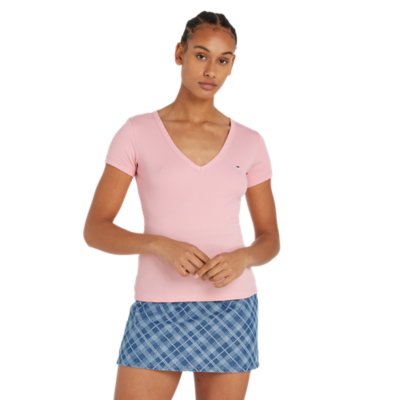 Tee-shirt à manches courtes femme Slim Essential TOMMY HILFIGER
