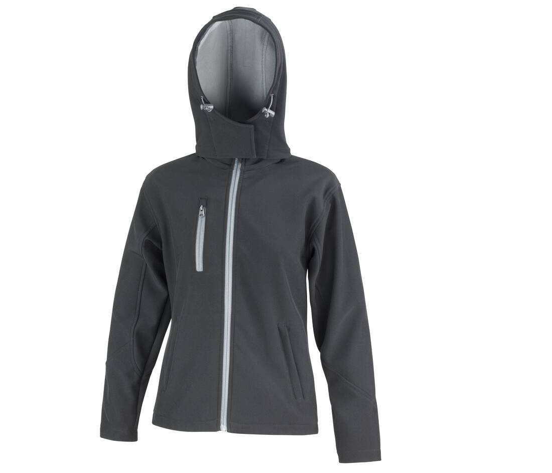 Result RS23F - Veste softshell Performance à capuche ajustable