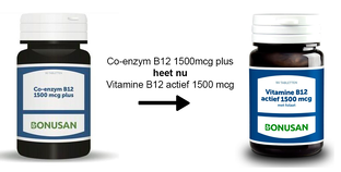 Bonusan Vitamine B12 Actief 1500 Mcg Tabletten 90TB