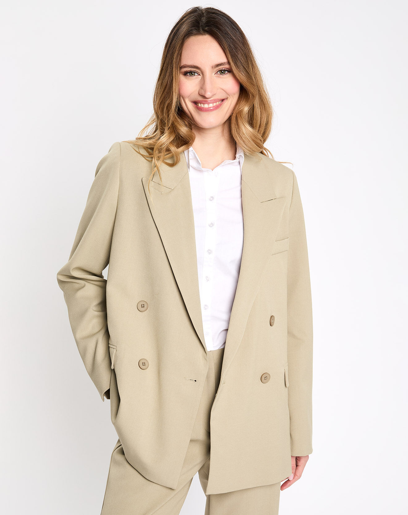Esprit Blazer Esp vert/beige