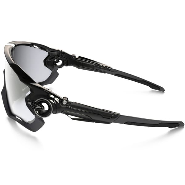 Lunette vélo OAKLEY JAWBREAKER PLSHD BLK/CLEAR BLK IRID POLISHED BLACK/CLEAR BLACK IRIDIUM PHOTOCROMATIC