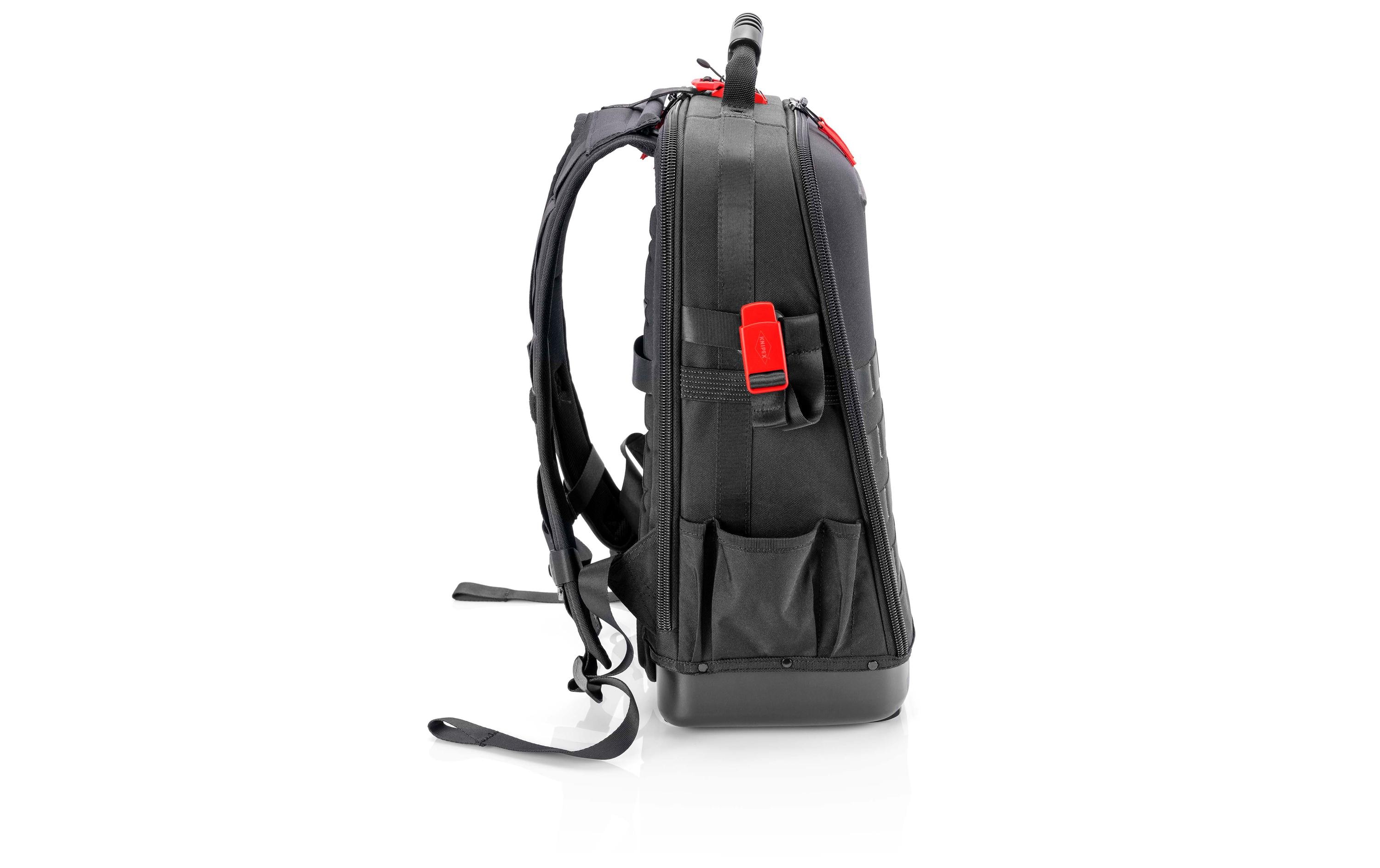 Werkzeugrucksack Modular X18, Elektro 22-teilig<br>Werkzeugtasche mit geprüfter Tragfähigkeit von bis zu 15 kg