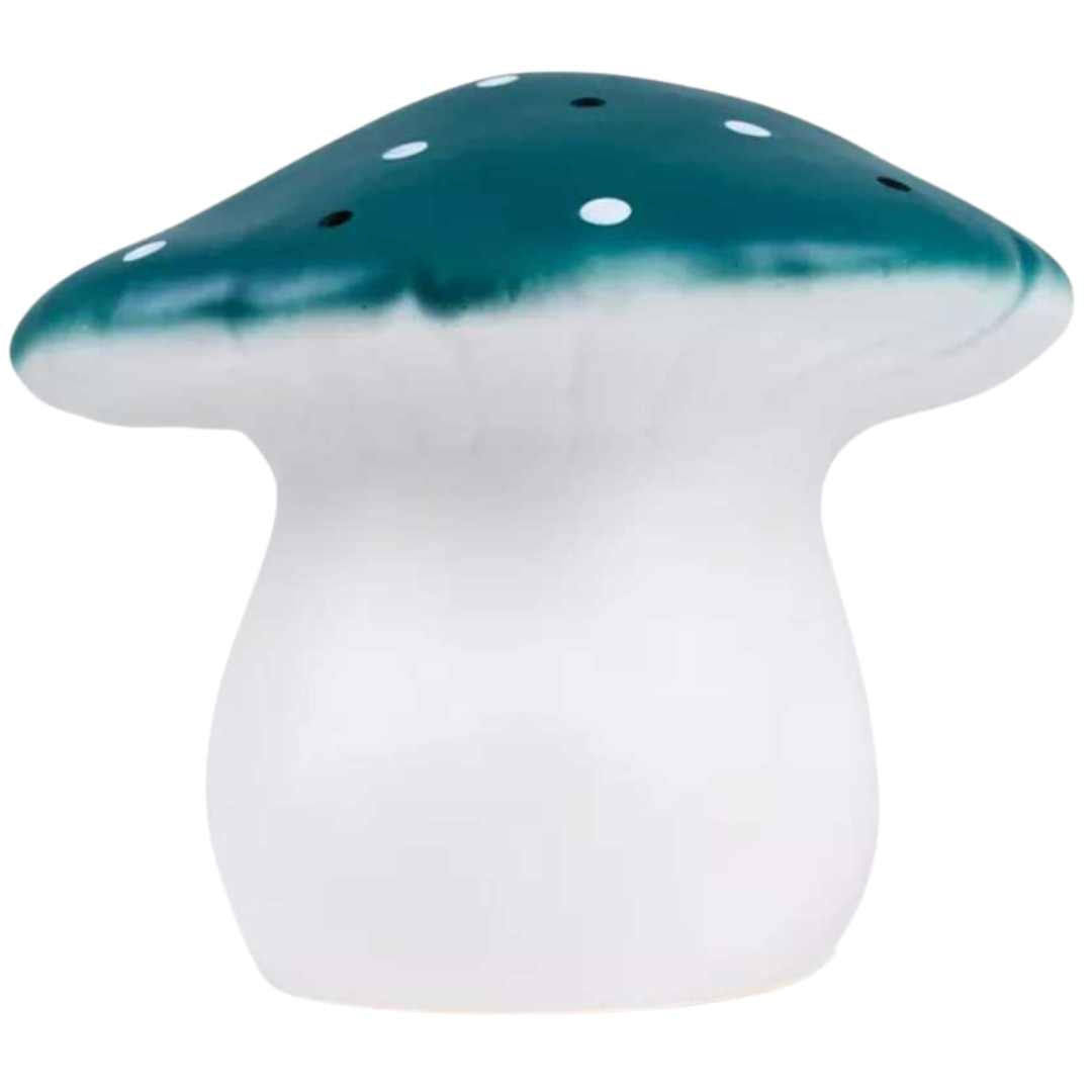 egmont toys heico lamp vliegenzwam - natuurlijk blauwgroen - 31 cm