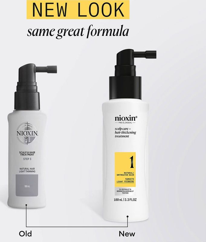 Nioxin - System 1 - Scalp Treatment - 100ml - Voor Normaal Tot Dun Haar