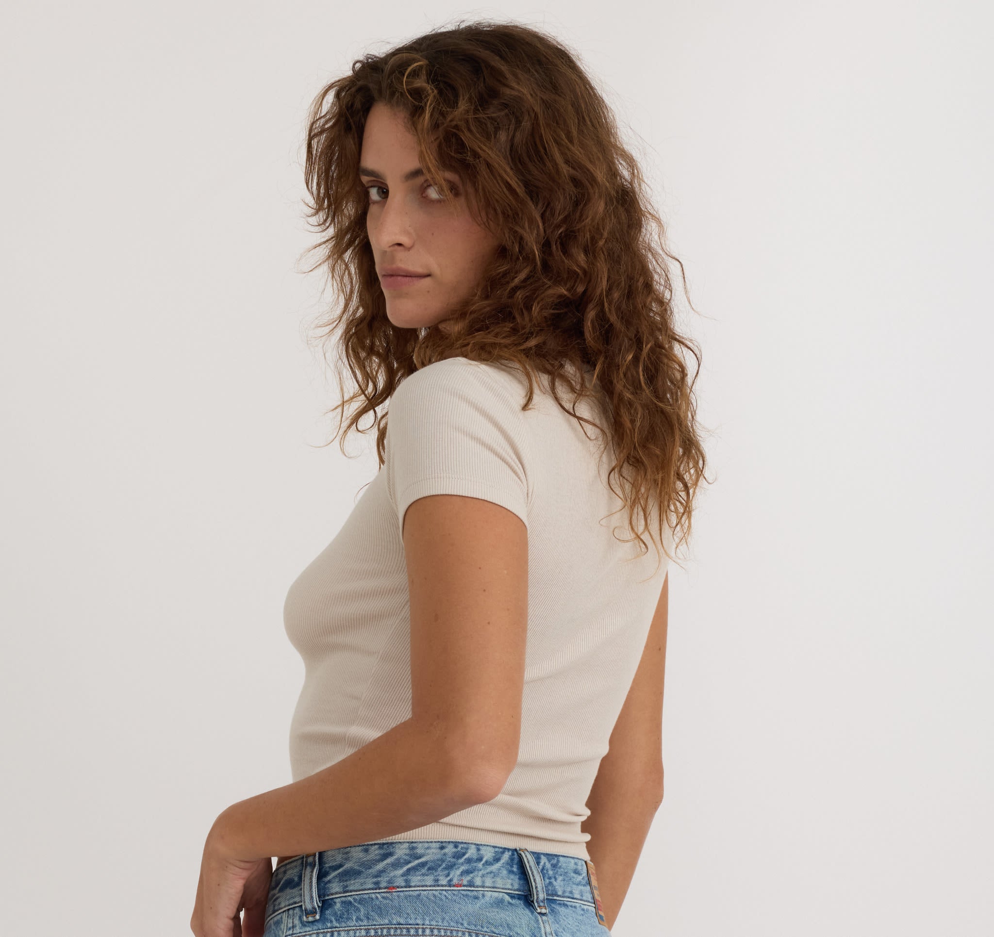 ORGANIC COTTON<br>Core Rib Tee