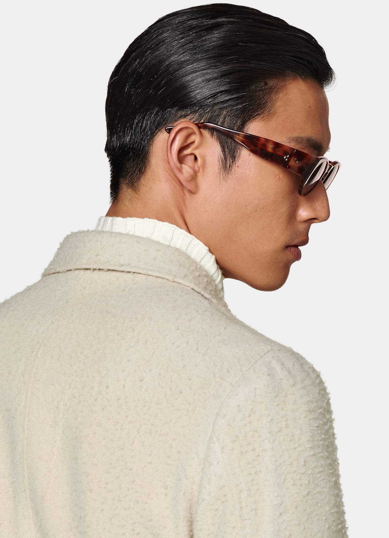 Manteau long sable