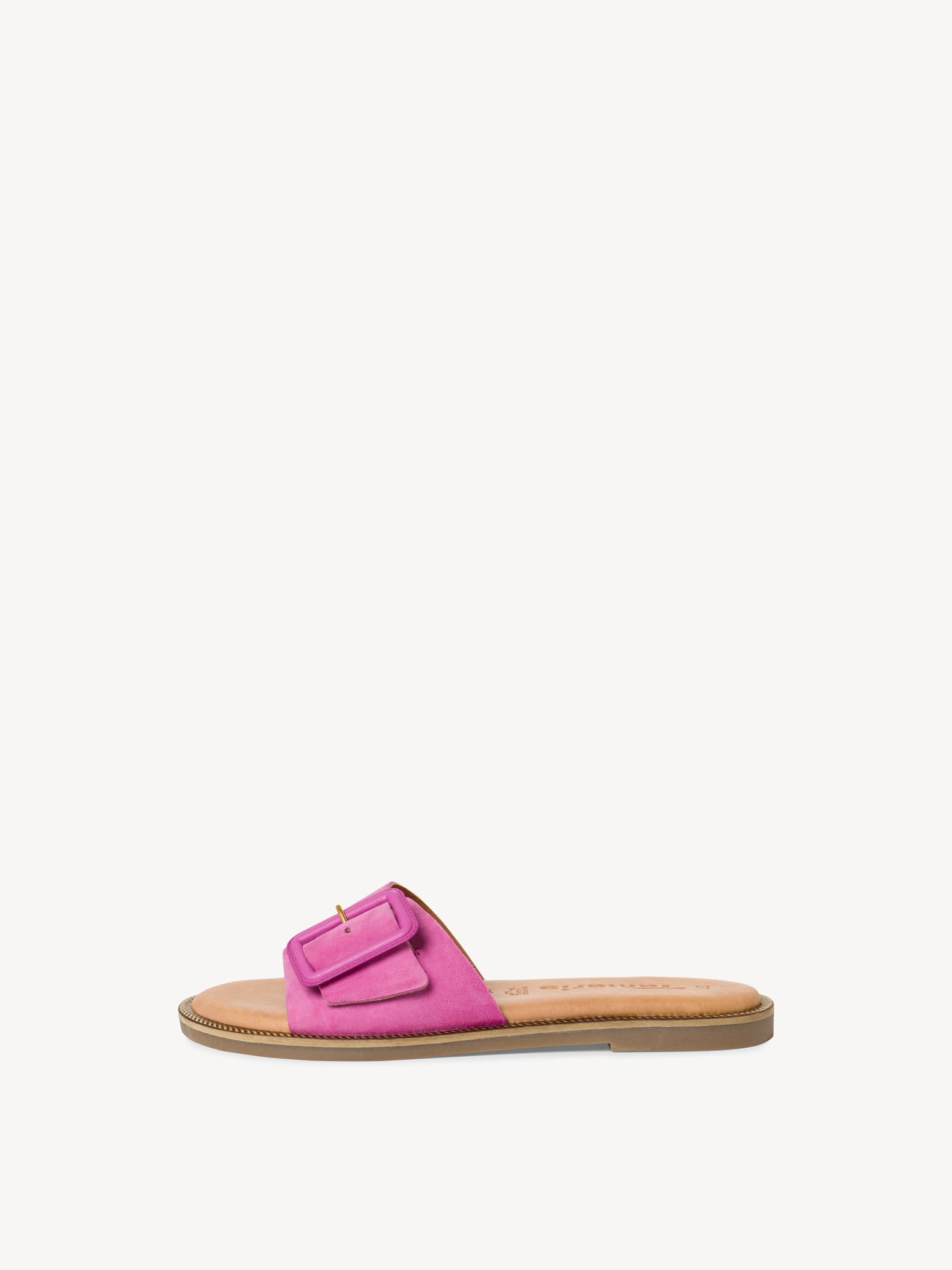 Leren Slipper - pink
