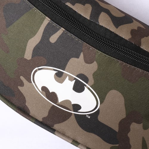 Sac Banane Logo Camouflage Vert Kaki