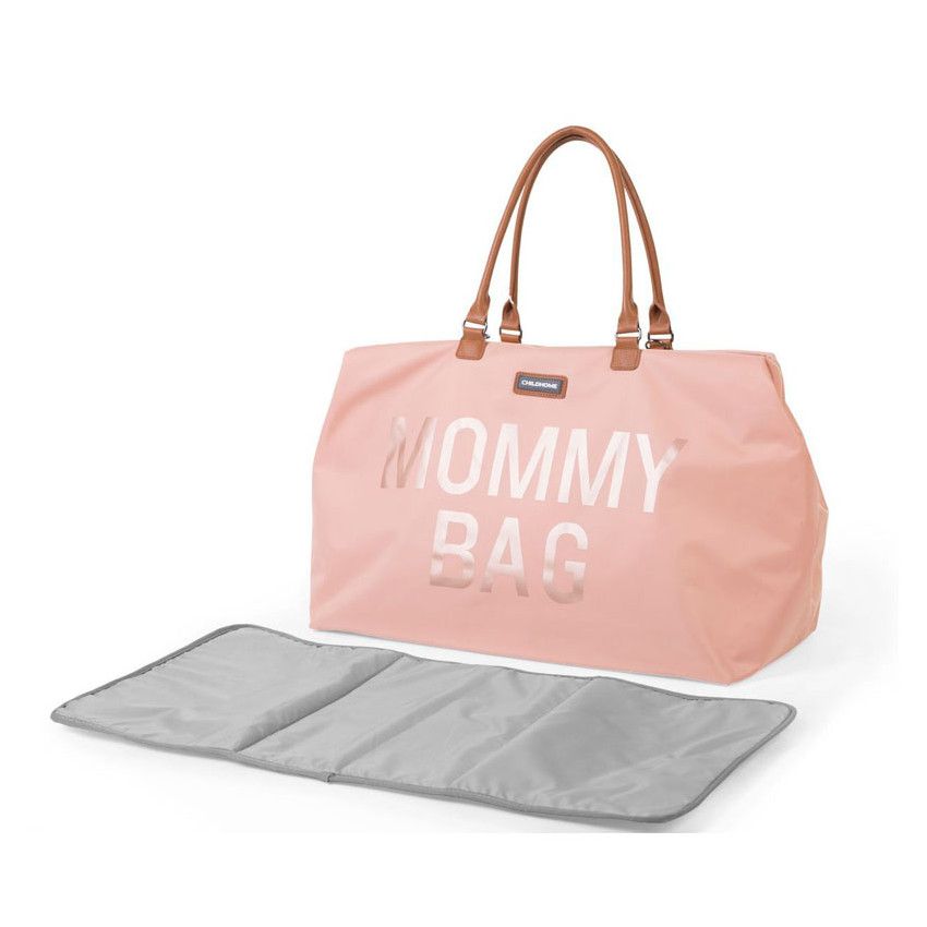 Sac à langer Mommy Bag – Rose - Ecru