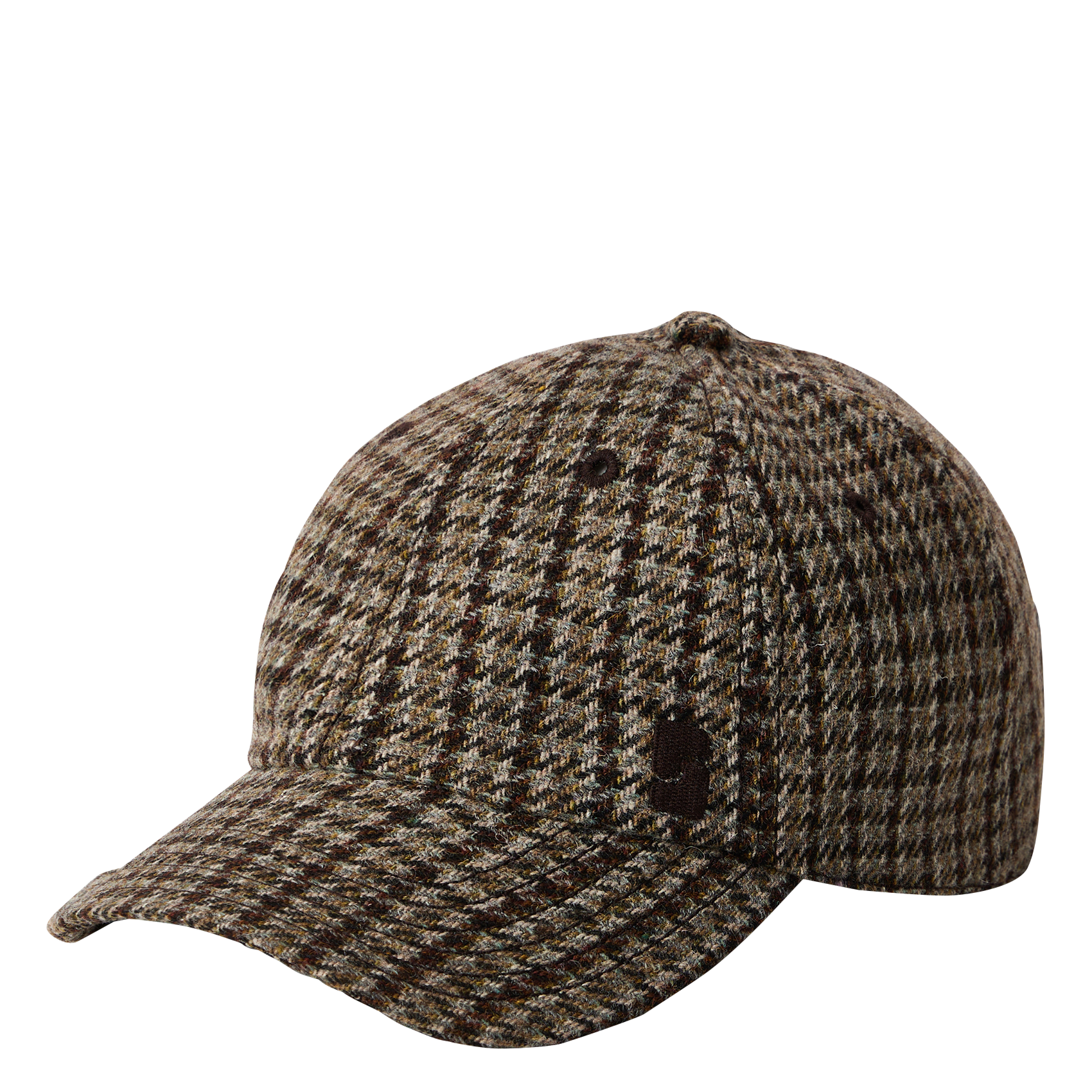 SERENA - Casquette en tweed à carreaux | Gris