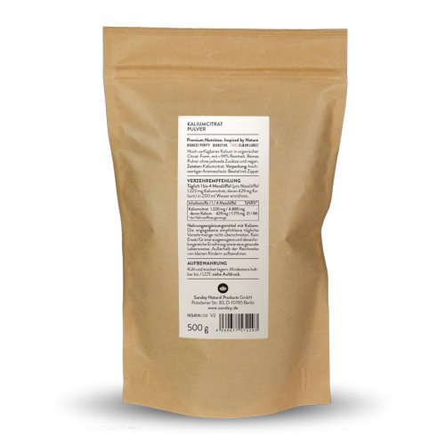 Sunday Natural Products  Kaliumcitrat Pulver